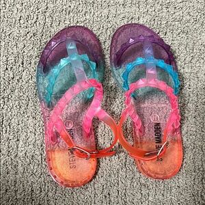 Steve Madden Multicolor kidsJelly Sandals